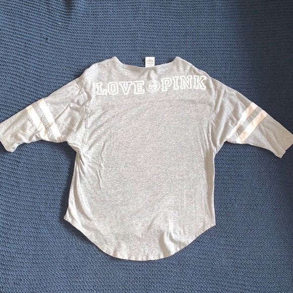 Pink, Victoria Secret Gray shirt XS/TP - Picture 4 of 4